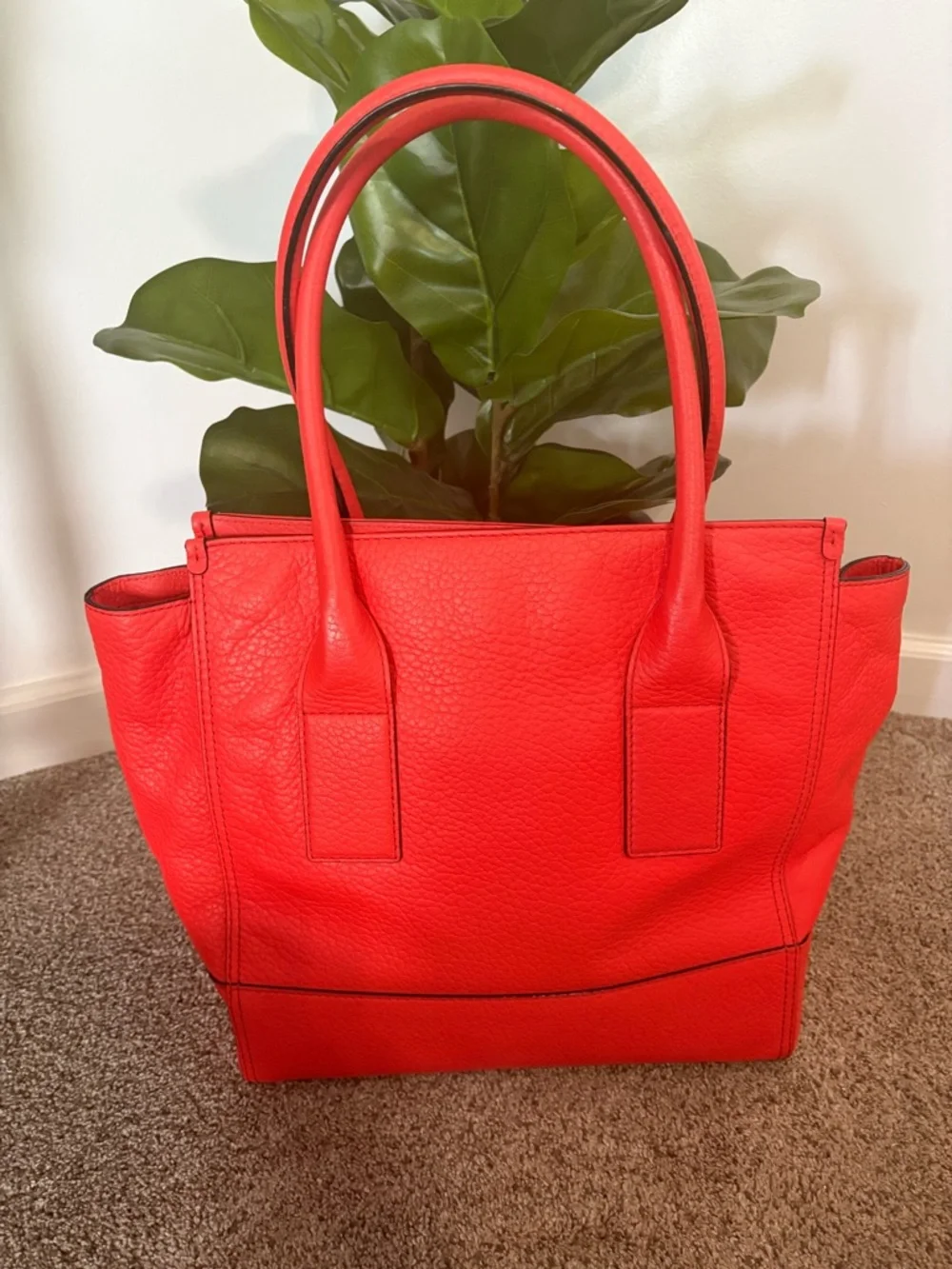 Kate Spade Southport Ave Linda Tote in Flaming Red - Picture 2 of 9